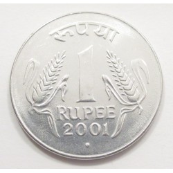 1 rupee 2001 - Punkt