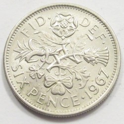 6 pence 1967