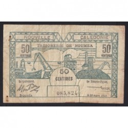 50 centimes 1943 - Új-Kaledónia