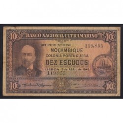 10 escudos 1943