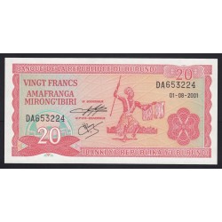 20 francs 2001