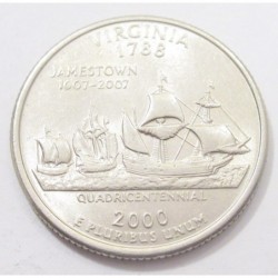 quarter dollar 2000 D - Virginia