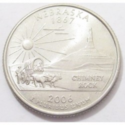 quarter dollar 2006 P - Nebraska