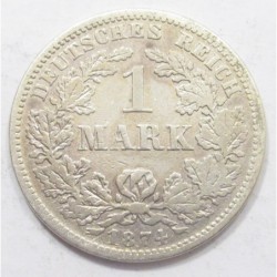 1 mark 1874 F