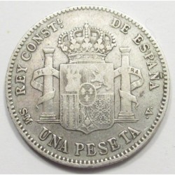 1 peseta 1900