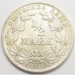 1/2 mark 1915 D