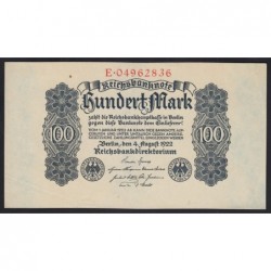 100 mark 1922