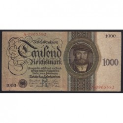 1000 reichsmark 1924