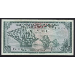 1 pound 1962 - National Commercial Bank