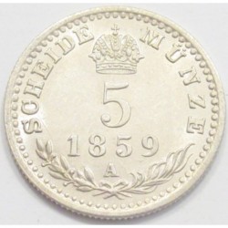 5 kreuzer 1859 A