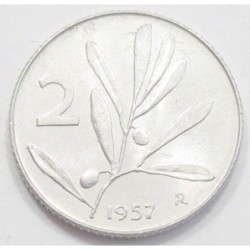 2 lire 1957