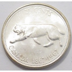 25 cents 1967 - dominium