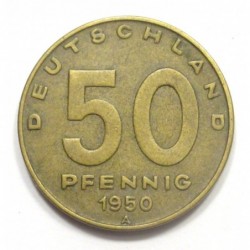 50 pfennig 1950 A