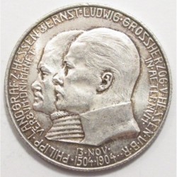 2 mark 1904 Hessen-Darmstadt -  Birth of Philipp I.