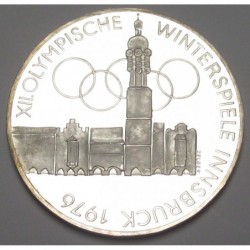 100 schilling 1976 PP - Winter Olympics Innsbruck