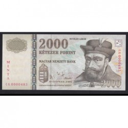 2000 forint 2002 - MINTA