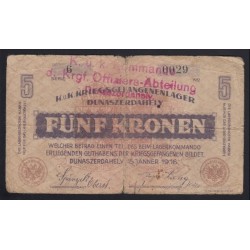 5 kronen/korona 1916 - Dunaszerdahely