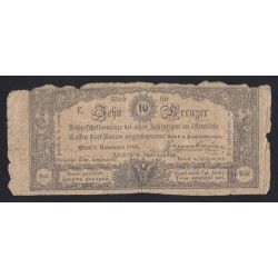 10 kreuzer 1860