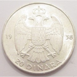 20 dinara 1938
