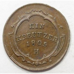 Franz II. 1 kreuzer 1805 H - Voder Östereich