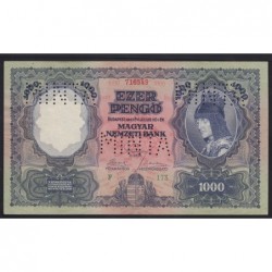 1000 pengő 1927 - MINTA