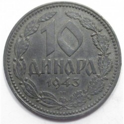 10 dinara 1943