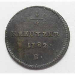 Joseph II. 1/4 kreuzer 1782 B