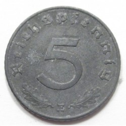 5 reichspfennig 1941 E