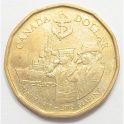 1 dollar 2010 - 100th Anniversary of the Canadian Navy