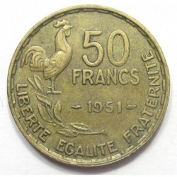 50 francs 1951