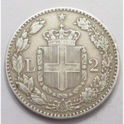 2 lire 1887