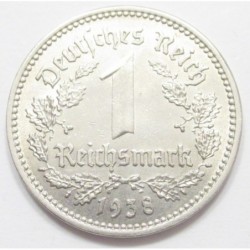 1 reichsmark 1938 A