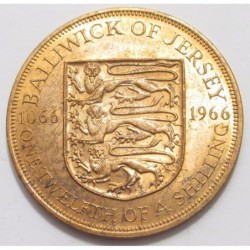 1/12 shilling 1966 - Battle of Hastings
