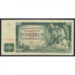 100 korun 1961 série X