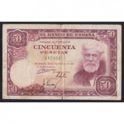 50 pesetas 1951
