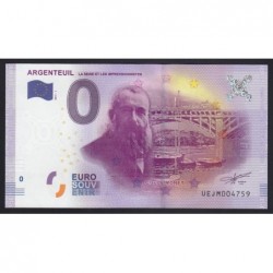 0 euro 2017 - Claude Monet