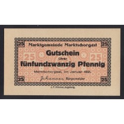 25 pfennig 1921- Marktschorgast