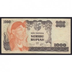 1000 rupiah 1968