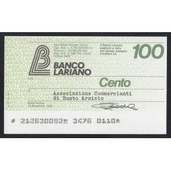 100 lire 1976 - Banca Busto - Arsizio