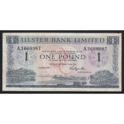 1 pound 1976 - Ulster Bank Limited Scotland