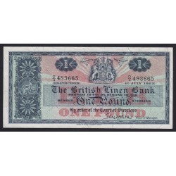 1 pound 1963 - The British Linen Bank Scotland
