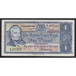 1 pound 1969 - The British Linen Bank Scotland