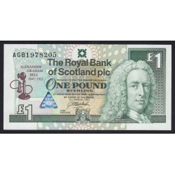 1 pound 1997 - Scotland