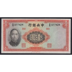 1 yuan 1936 - Central Bank of China