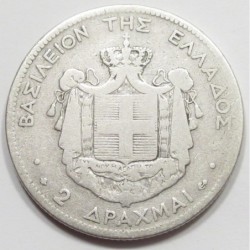 2 drachmai 1873 A