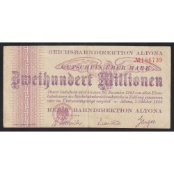 200.000.000 mark 1923 - Altona