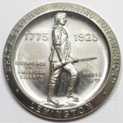Commemorative coin to 150th year anniversary of the battle of Lexingtongton