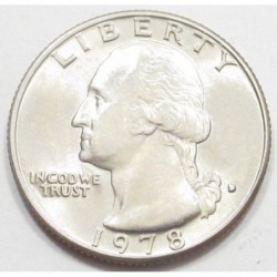 quarter dollar 1978 D