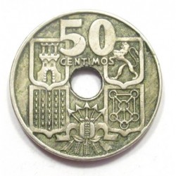 50 centimos 1956