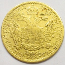 Franz Joseph 1 ducat 1862 A